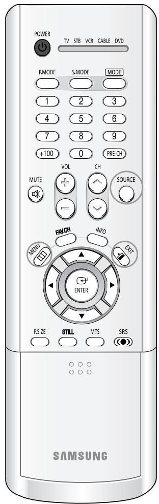 SAMSUNG HL-R5064W - Réglage automatique de la qualité et de la position de l'image - 1
