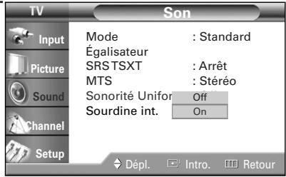SAMSUNG HL-R5064W - Volume automatique - 4