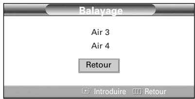 SAMSUNG HL-R5064W - Balayage des chaînes - 4