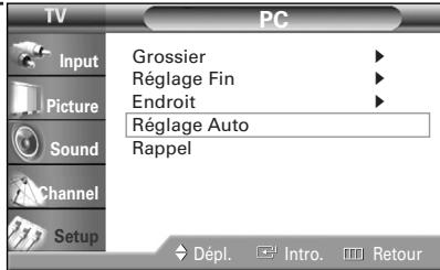 SAMSUNG HL-R5064W - Réglage automatique de la qualité et de la position de l'image - 4