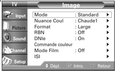 SAMSUNG HL-R5064W - Réglage du mode film - 2