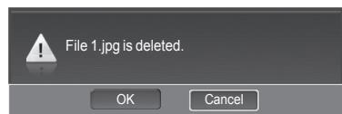 SAMSUNG HL-T7288W - Deleting Multiple Photos - 5