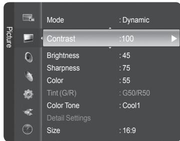SAMSUNG HL-T7288W - Using Automatic Picture Settings - 5