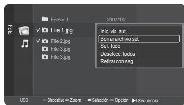 SAMSUNG HL-T7288W - Supresión de variasOTOS - 7
