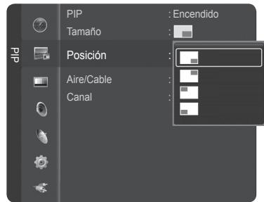 SAMSUNG HL-T7288W - Cambio del時間 de la ventsa PIP - 2