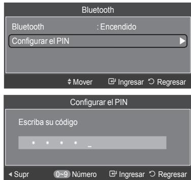 SAMSUNG HL-T7288W - Configuración de un PIN - 1