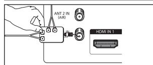 SAMSUNG HL-T7288W - Separate VHF and UHF Antennas - 2