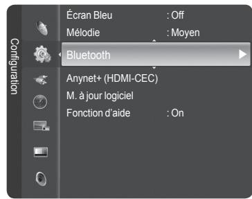 SAMSUNG HL-T7288W - Communication Bluetooth et configuration du NIP - 1