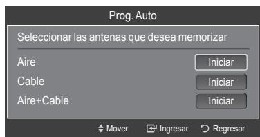 SAMSUNG HL-T7288W - Almacenamento de los canales en la memoria (metodo automatico). - 1