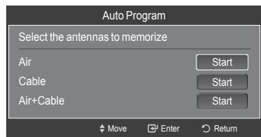 SAMSUNG HL-T7288W - Storing Channels in Memory (Automatic Method) - 3