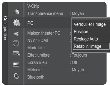SAMSUNG HL-T7288W - Initialiser les paramètres d'image - 3