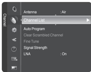 SAMSUNG HL-T7288W - Viewing All Channels - 1