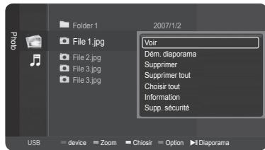SAMSUNG HL-T7288W - Suppression de fichiers en lecture seule - 3