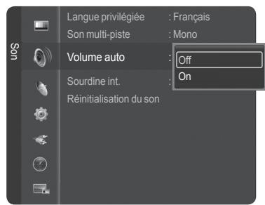 SAMSUNG HL-T7288W - Contrôle automatique du volume - 2