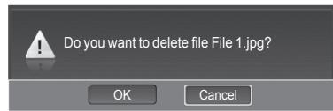 SAMSUNG HL-T7288W - Deleting Multiple Photos - 4