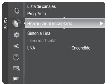 SAMSUNG HL-T7288W - Supresión de los canales codificados digitales - 1