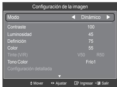 SAMSUNG HL-T7288W - Configuración del sonido: - 6