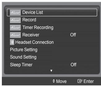 SAMSUNG HL-T7288W - Listening through a Home theater - 1