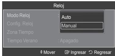 SAMSUNG HL-T7288W - Opinion 2: Ajuste manual del reloj - 1