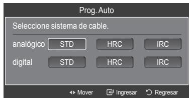 SAMSUNG HL-T7288W - Almacenamento de los canales en la memoria (metodo automatico). - 2