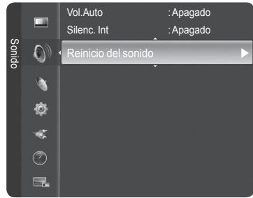 SAMSUNG HL-T7288W - Reajuste de los values del sonido - 1