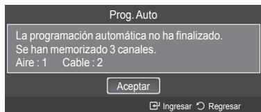 SAMSUNG HL-T7288W - Almacenamento de los canales en la memoria (metodo automatico). - 5