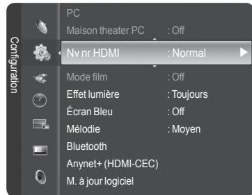 SAMSUNG HL-T7288W - Niveau de transparence du menu - 3