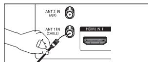 SAMSUNG HL-T7288W - Antennas with 75 Round Leads - 1