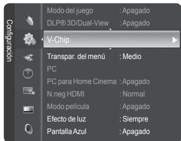 SAMSUNG HL-T7288W - Configuración del número de identificación personal (PIN) - 1