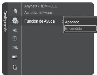 SAMSUNG HL-T7288W - Ajuste de Función de Apuda - 2