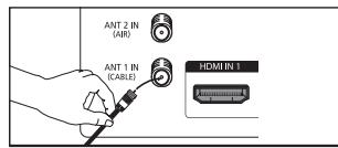 SAMSUNG HL-T7288W - Cable without a Cable Box - 1