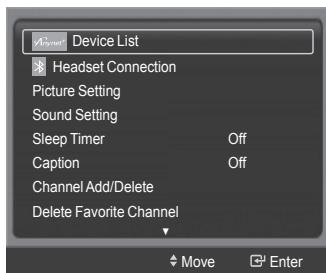 SAMSUNG HL-T7288W - Scanning and Switching between Anynet+ Devices - 1