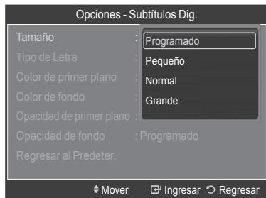SAMSUNG HL-T7288W - Visión de subtituales (mensajes de texto en pantalla) - Digital - 4