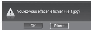 SAMSUNG HL-T7288W - Suppression de fichiers en lecture seule - 4