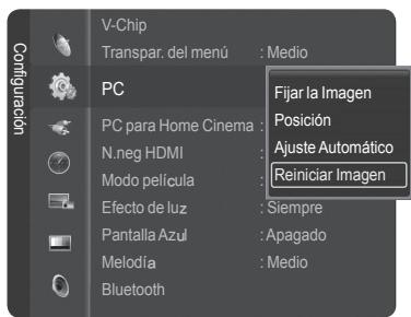 SAMSUNG HL-T7288W - Inicializacion de los ajustes de imagen - 1