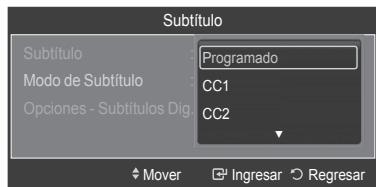SAMSUNG HL-T7288W - Visión de subtitúlos (mensajes de texto en pantalla) - Analógico - 4