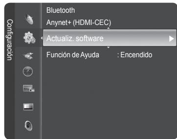 SAMSUNG HL-T7288W - Actualización del software - 2