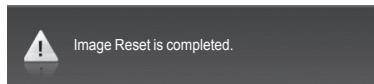 SAMSUNG HL-T7288W - Initializing the Image Settings - 2