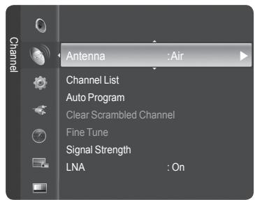 SAMSUNG HL-T7288W - Storing Channels in Memory (Automatic Method) - 1