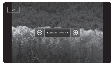 SAMSUNG HL-T7288W - Zooming-In - 3