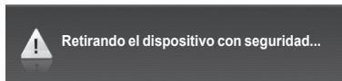 SAMSUNG HL-T7288W - Retirada de un dispositivo USB - 3