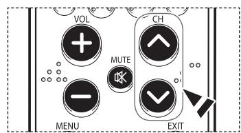 SAMSUNG HL-T7288W - Utilisation des touches numériques - 1
