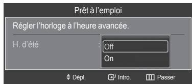 SAMSUNG HL-T7288W - Réglage automatique de l'horloge - 5