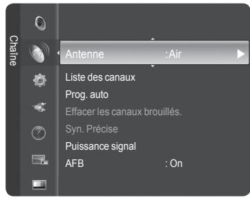 SAMSUNG HL-T7288W - Sélection de la source de diffusion - 1