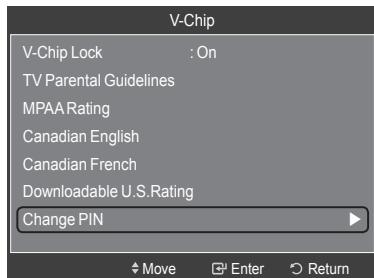 SAMSUNG HL-T7288W - Setting Up Your Personal ID Number (PIN) - 4