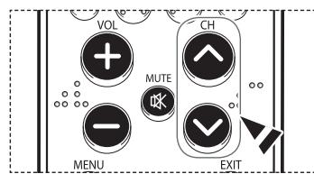 SAMSUNG HL-T7288W - Uso del boton Mute - 1