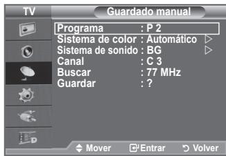 SAMSUNG LE-52F96BD - Memoración automática de canales - 2
