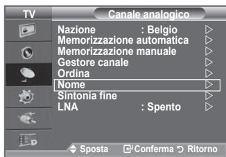 SAMSUNG LE-52F96BD - Asseg Nazionale di nomi ai canali - 1