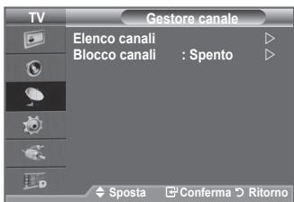 SAMSUNG LE-52F96BD - Aggiunta / Blocco di canali - 2