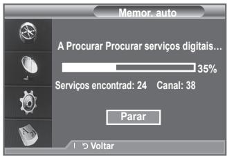 SAMSUNG LE-52F96BD - Actualizar automaticamente a lista de canais - 2